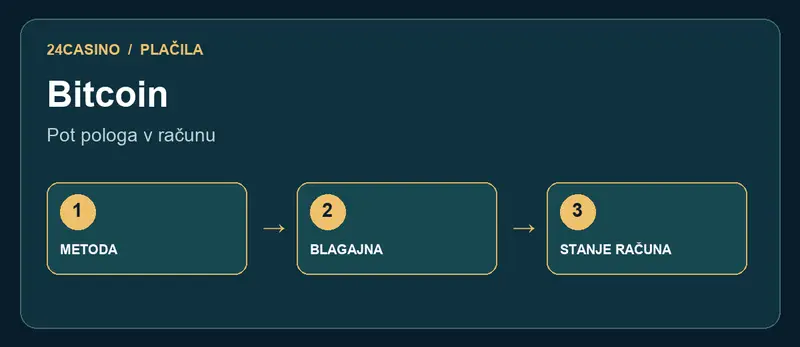 Bitcoin: pregled poti do blagajne